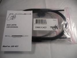 Cable Conjunto de gas universal de 2.00m negro