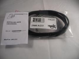 Set di cavi accoppiamento universale 2,00 m nero