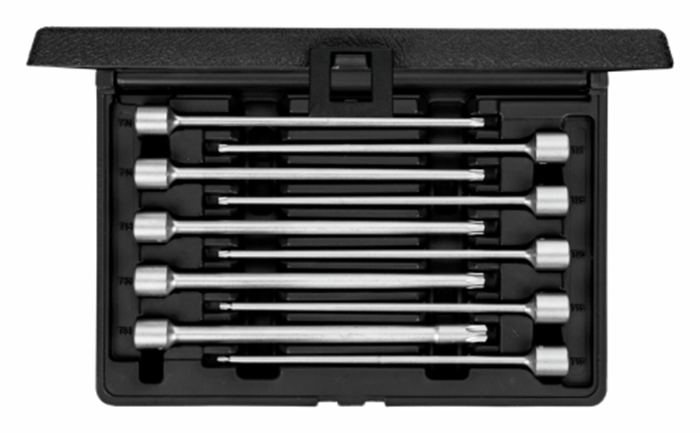 Set di cacciavite a dadi rossi di GEDORE 3 8 TX Silver 10 pezzi