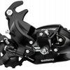 Tourney TY300 achterderailleur 6 7-speed met haak zwart
