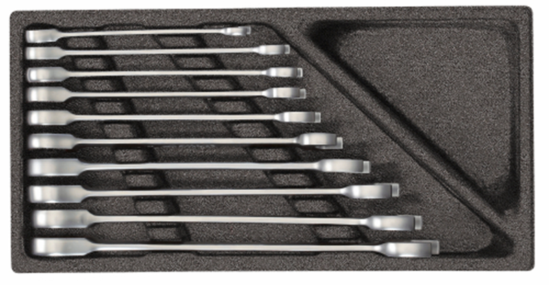 Tasti GEDORE RED RINGRATEL-STEEK SET 1 MODULO da 3 CT 10 pezzi