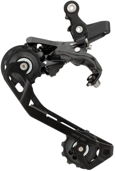 Shimano Achterdailleur a 10 velocità Deore Rd-T6000 SGS Direct Mount Shadow+ Black (pacchetto di luoghi di lavoro)