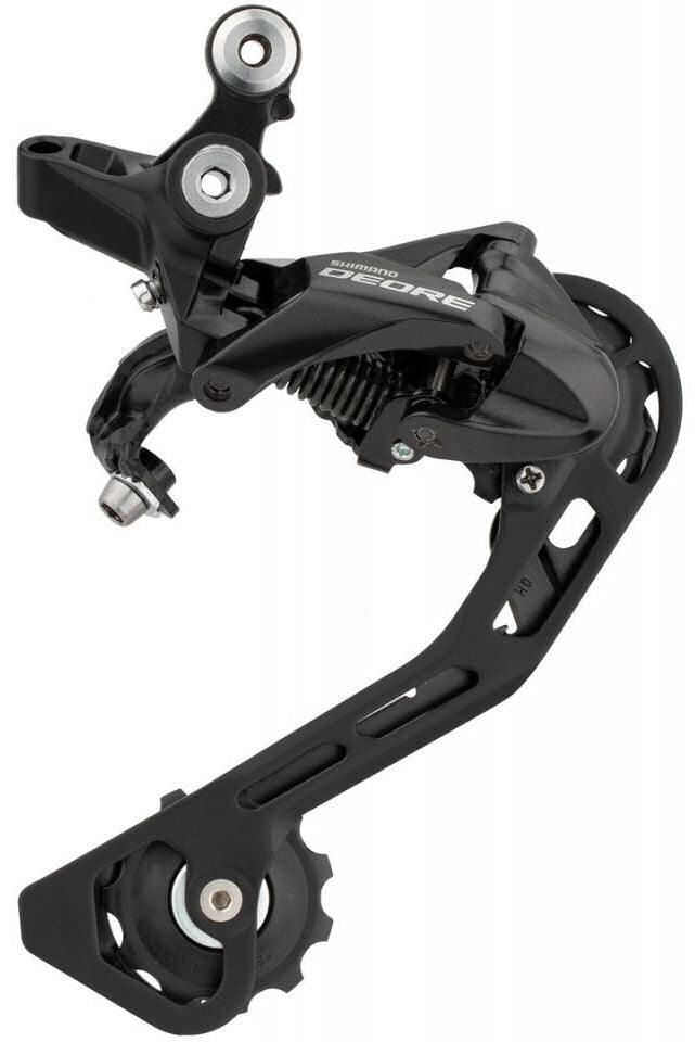 Shimano Achterdailleur de 10 velocidades Deore RD-T6000 SGS Direct Mount Shadow+ Black (paquete de lugar de trabajo)
