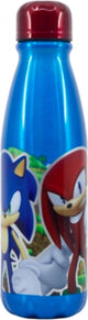 Stor sonic the hedgehog aluminium drinkbeker drinkfles - 600 ml
