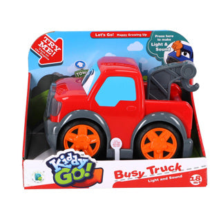 Kiddygo Auto Pick Up Truck 19 cm with light and sound red