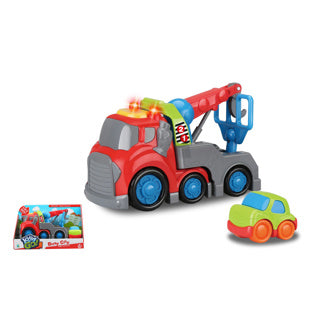 Kiddy Go tow truck with light and sound 19.5 cm