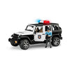Bruder Jeep Wrangler Ilimited Rubicon Police Car con PO