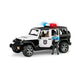 Bruder Jeep Wrangler Unlimited Rubicon Police Auto con PO