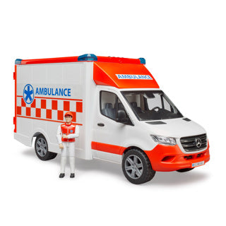 Ambulancia de Bruder MB Sprinter con controlador