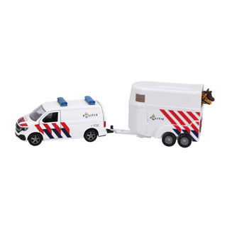 Police di trasportatore per bambini Globe Globe VW con rimorchio per cavalli