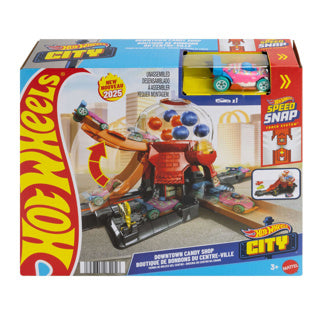 Tienda de dulces en el centro de Hot Wheels City