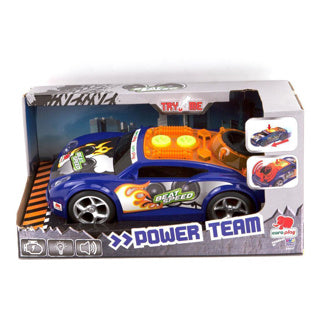 Auto beatspeed con batteria leggera e audio azionata