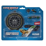 Rapid wheels auto launcher met die cast auto in autoband opberg assorti | 6 stuks - afbeelding 2