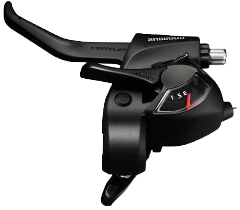 Shimano Versteller (a sinistra) con leva del freno a 3 velocità ST-TX800 2-conta nere