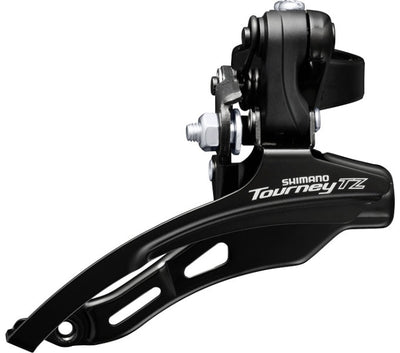 Shimano Voorkerailleur 6 Torney de 7 velocidades TZ FD-TZ510 Swing con altura alta Ø31.8 mm 48t