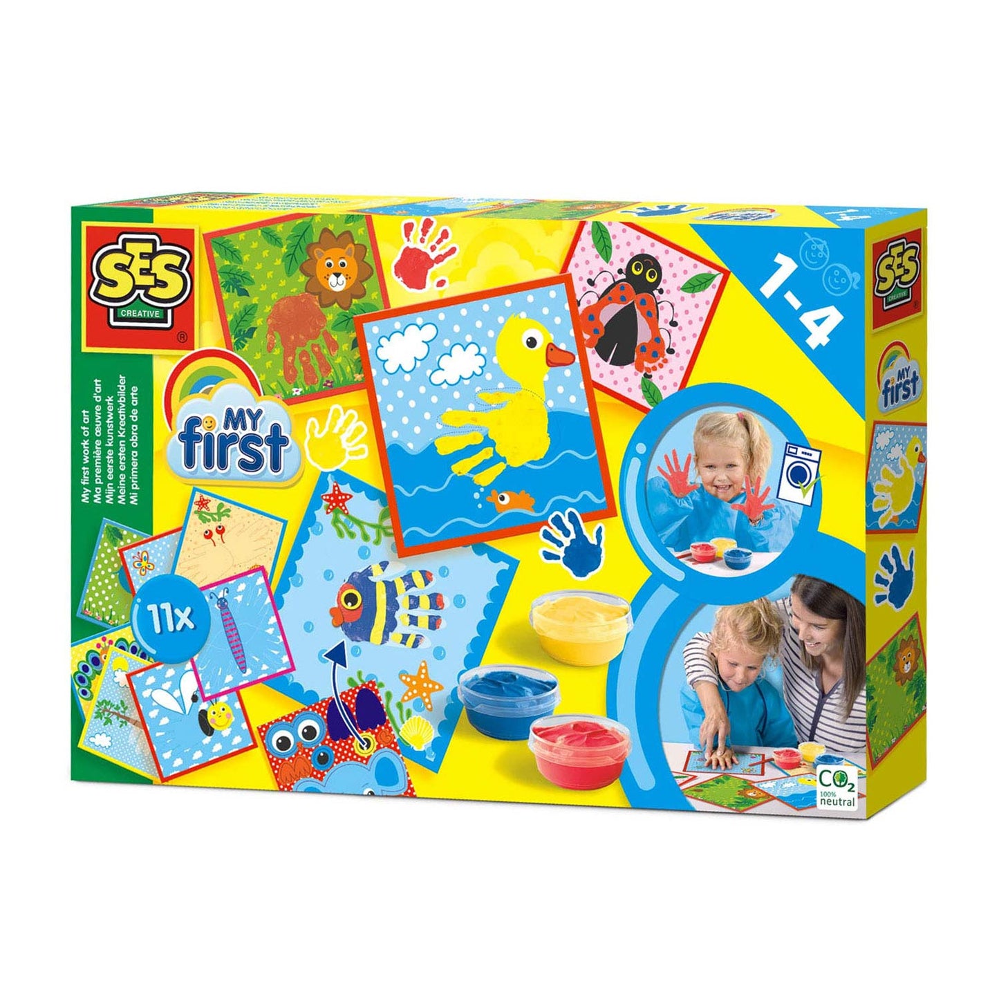 Ses mijn eerste kunstwerk