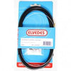 Conjunto de cables de engranajes Elvedes 1700 2250 mm Universal Sturmey Archer Galvanized - Negro (en el mapa)