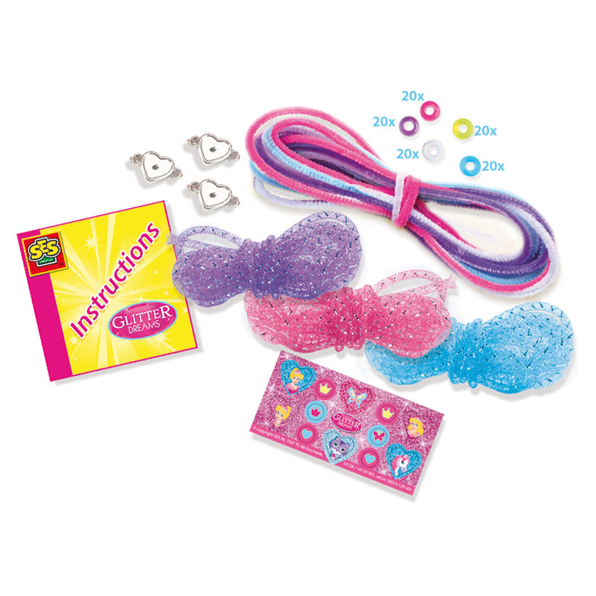 Ses glitter armbanden