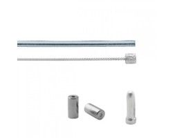 Conjunto de cable de engranajes 3 velocidades Elvedes Nexus 1700 2250 mm de acero inoxidable - plata (en el mapa)