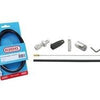 Conjunto de cable de engranajes Elvedes Sram Universal 1700 2250 mm galvanizado - negro (en el mapa)