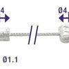 Elvedes Derailleurkabel 2.25m Nexus (6400)