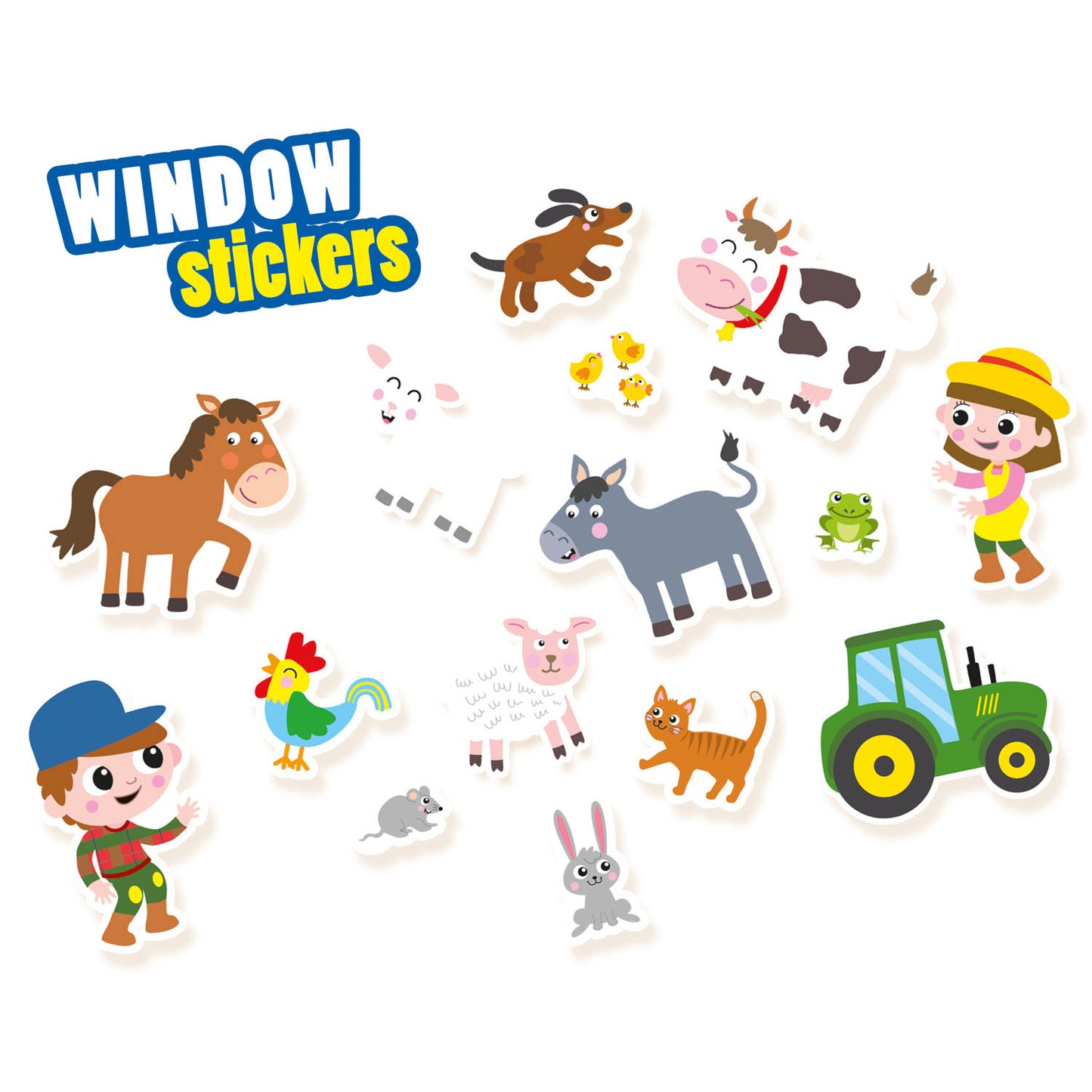 Ses waamstickers para una granja