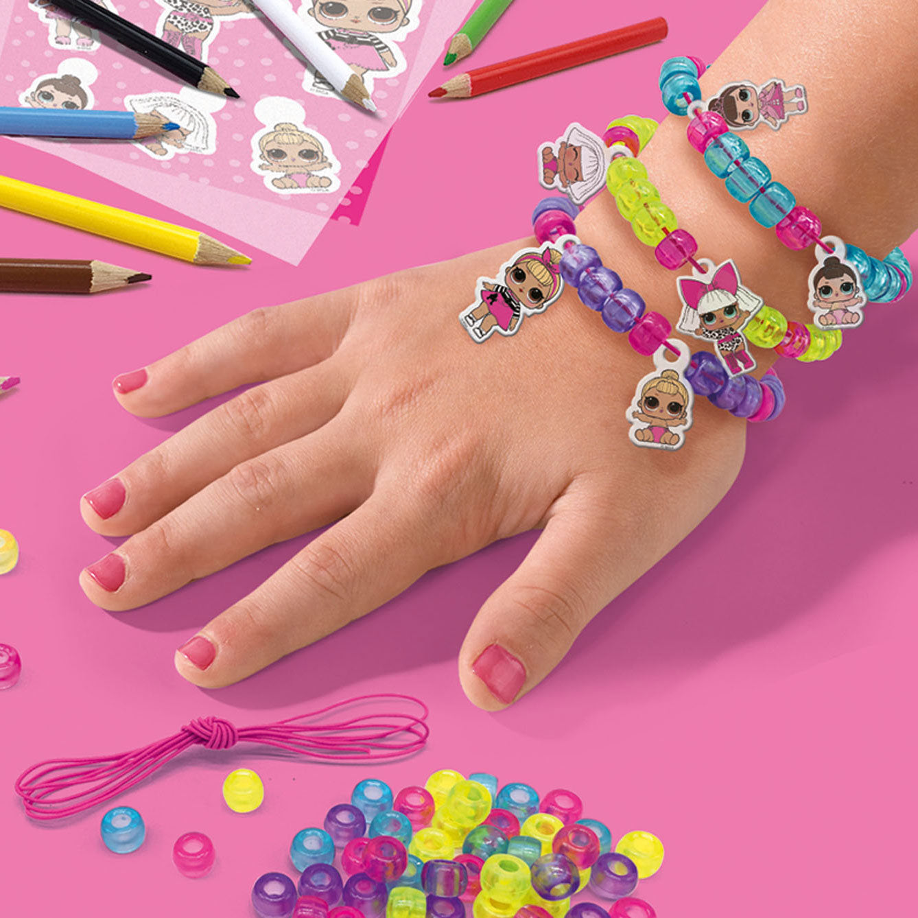 SES L.O.L. Hacer pulseras de encanto