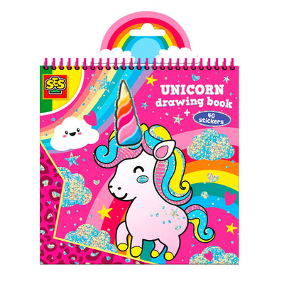 Libro para colorear de unicornio de SES