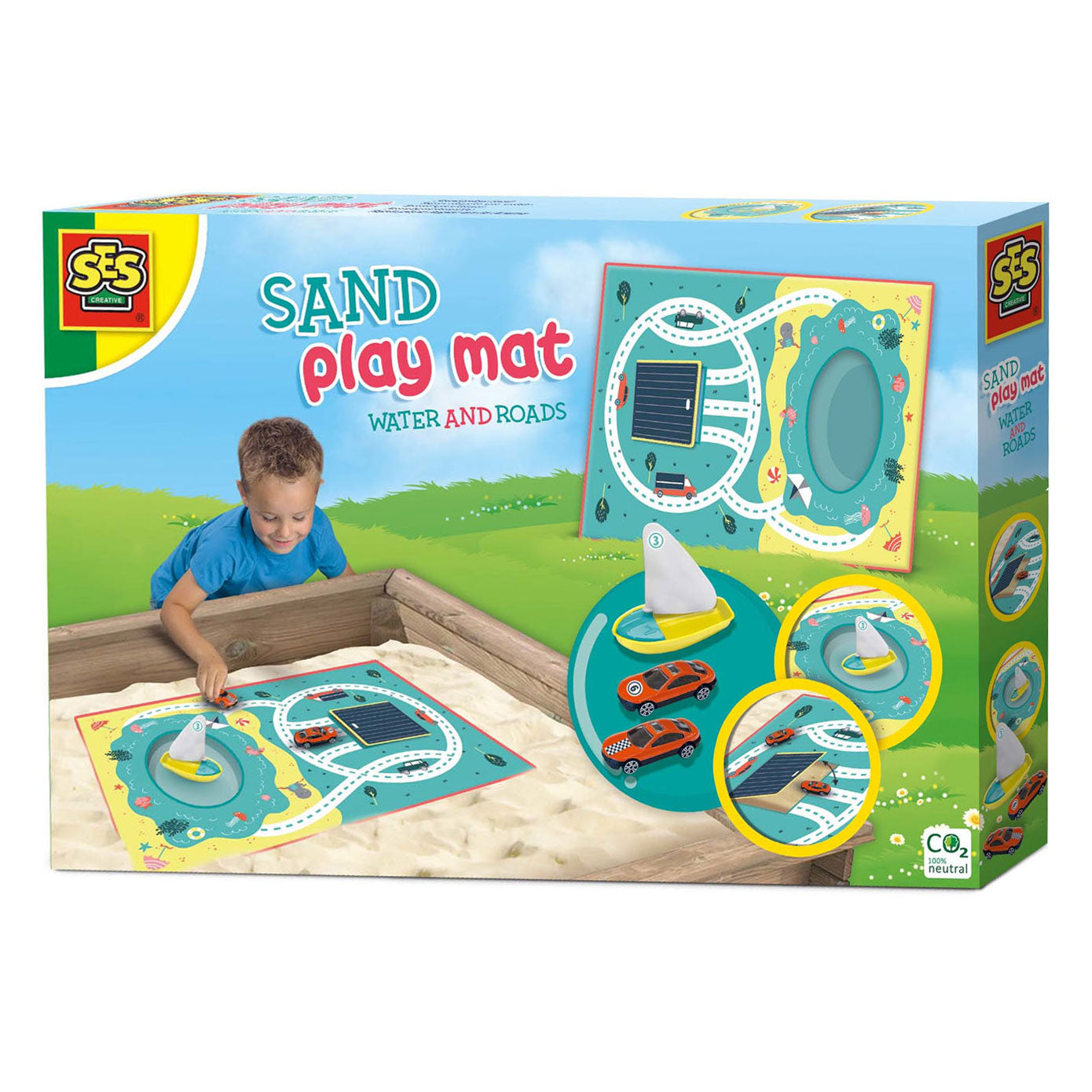 SES SAB SABILE Play Mat Water and Roads