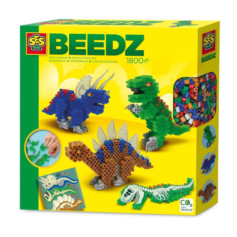 Ses beedz strijkkralen dinos