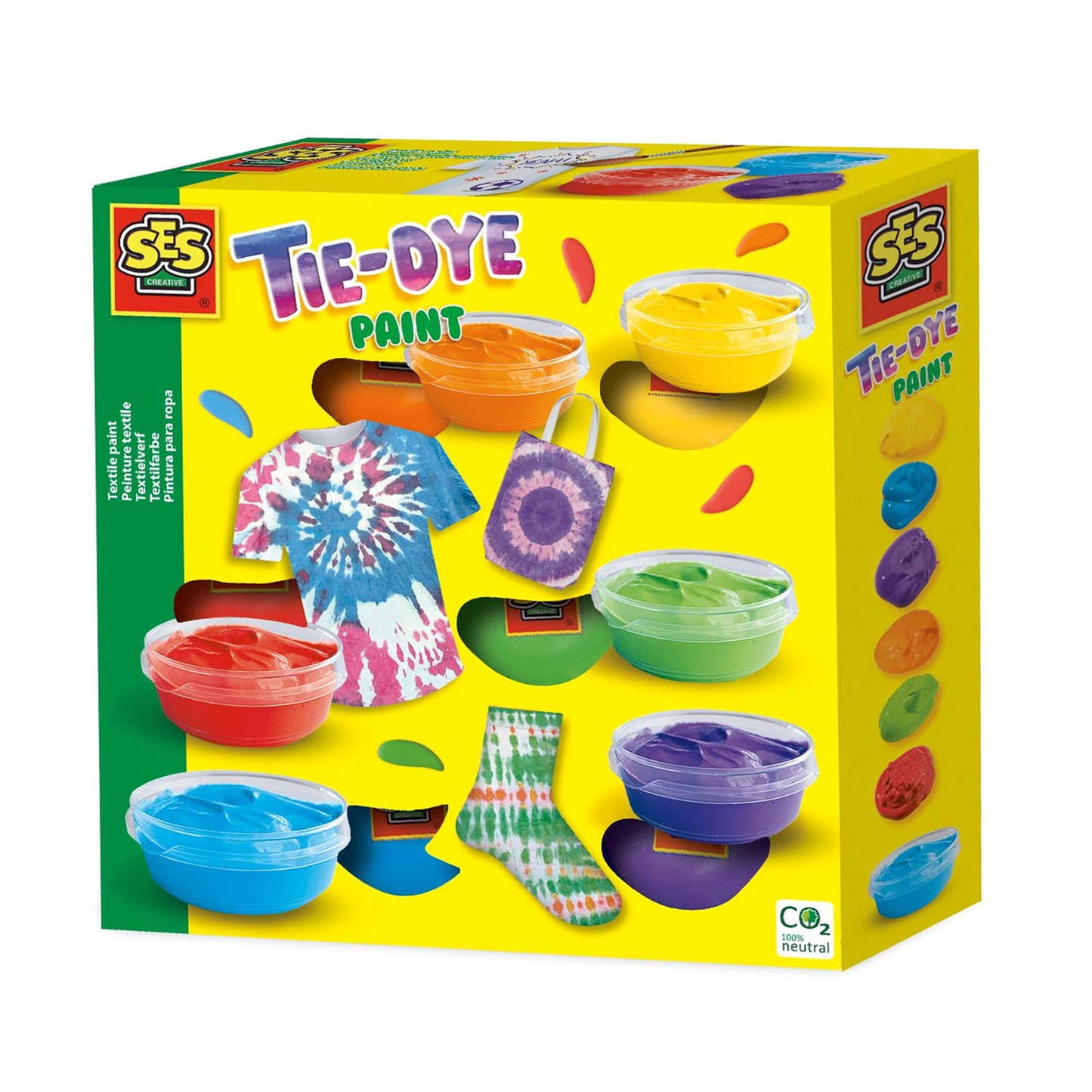 Vernice tessile di tie-dye