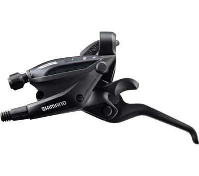 Shimano Versteller (a sinistra) con leva del freno a 3 velocità ST-EF505 3 dita nero