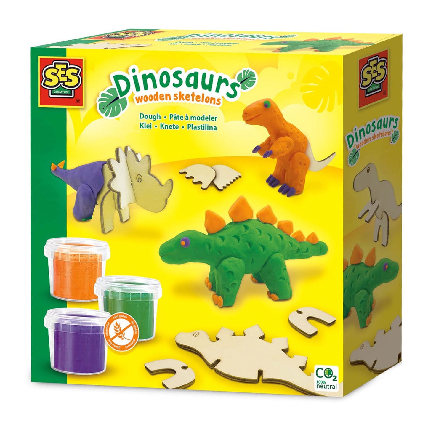 SES KLEI - Scheletri in legno Dinosaurus