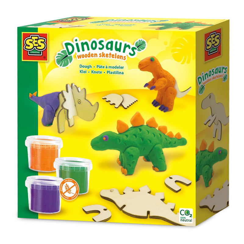 SES KLEI - Scheletri in legno Dinosaurus