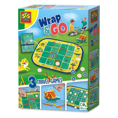 SES Wrap and Go Juegos de viaje, 3in1