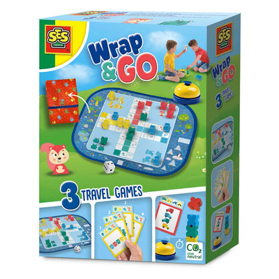 SES Wrap and Go Juegos de viaje, 3in1