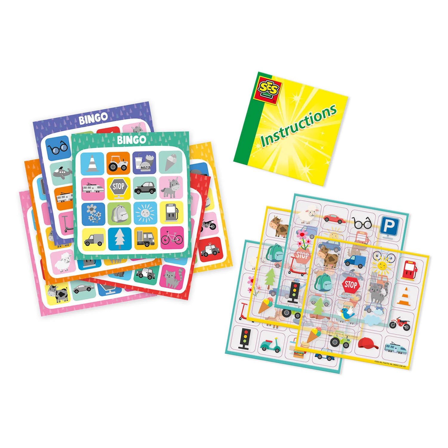 Bingo de la ventana del juego de viaje de SES Bingo