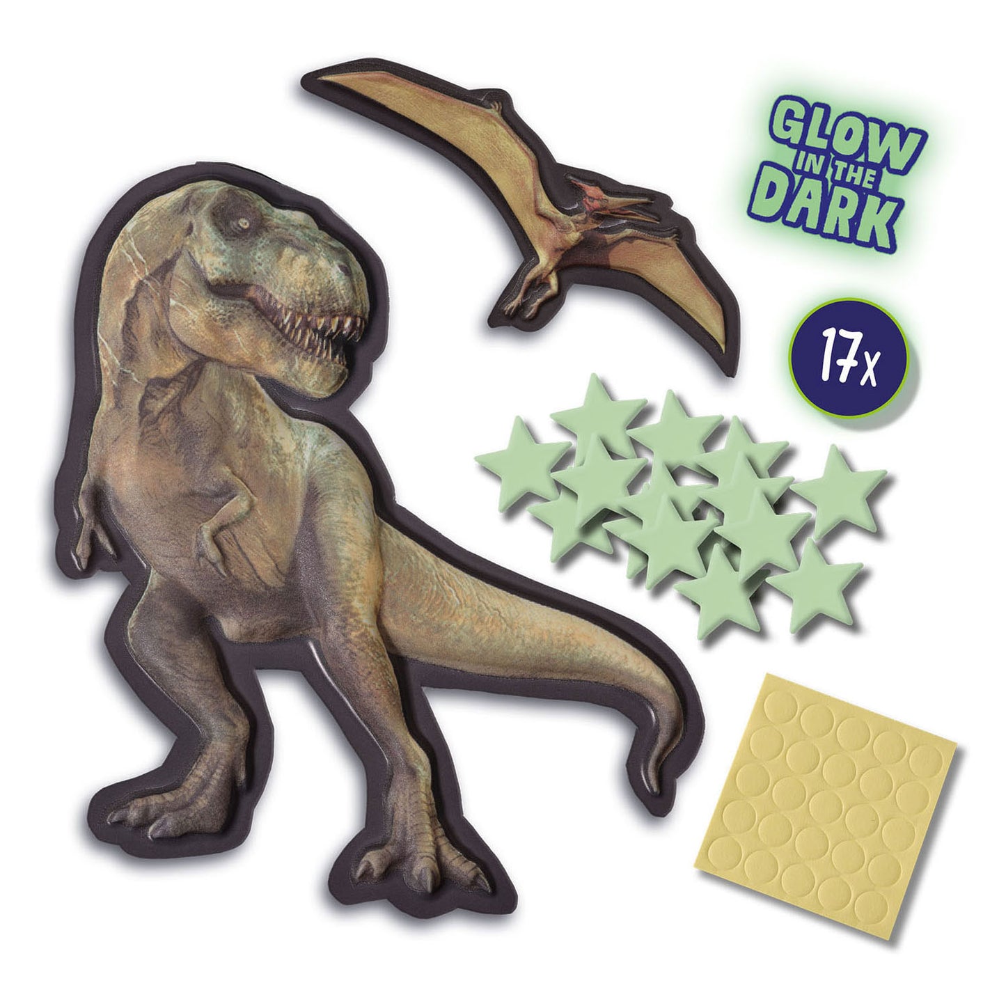 SES Mega Blowing T-Rex World Wall Adesivi