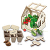 SES SES Esplora serra in legno con verdure