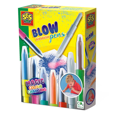 Pensas de aerógrafo SES Blow - Cambio de color mágico