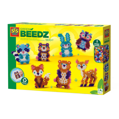 SES Green Beedz - Pead de hierro Juego de animales de bosque