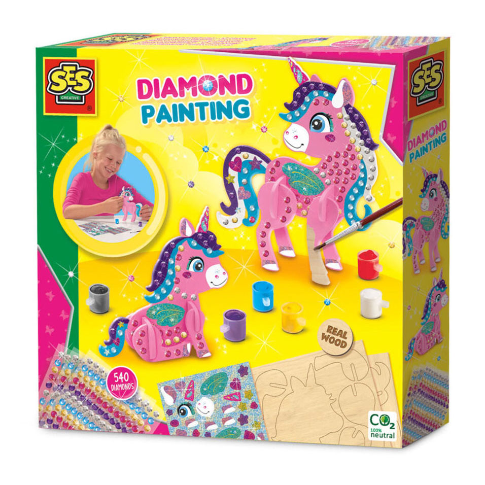 SES Diamond Painting - 3D Unicorns