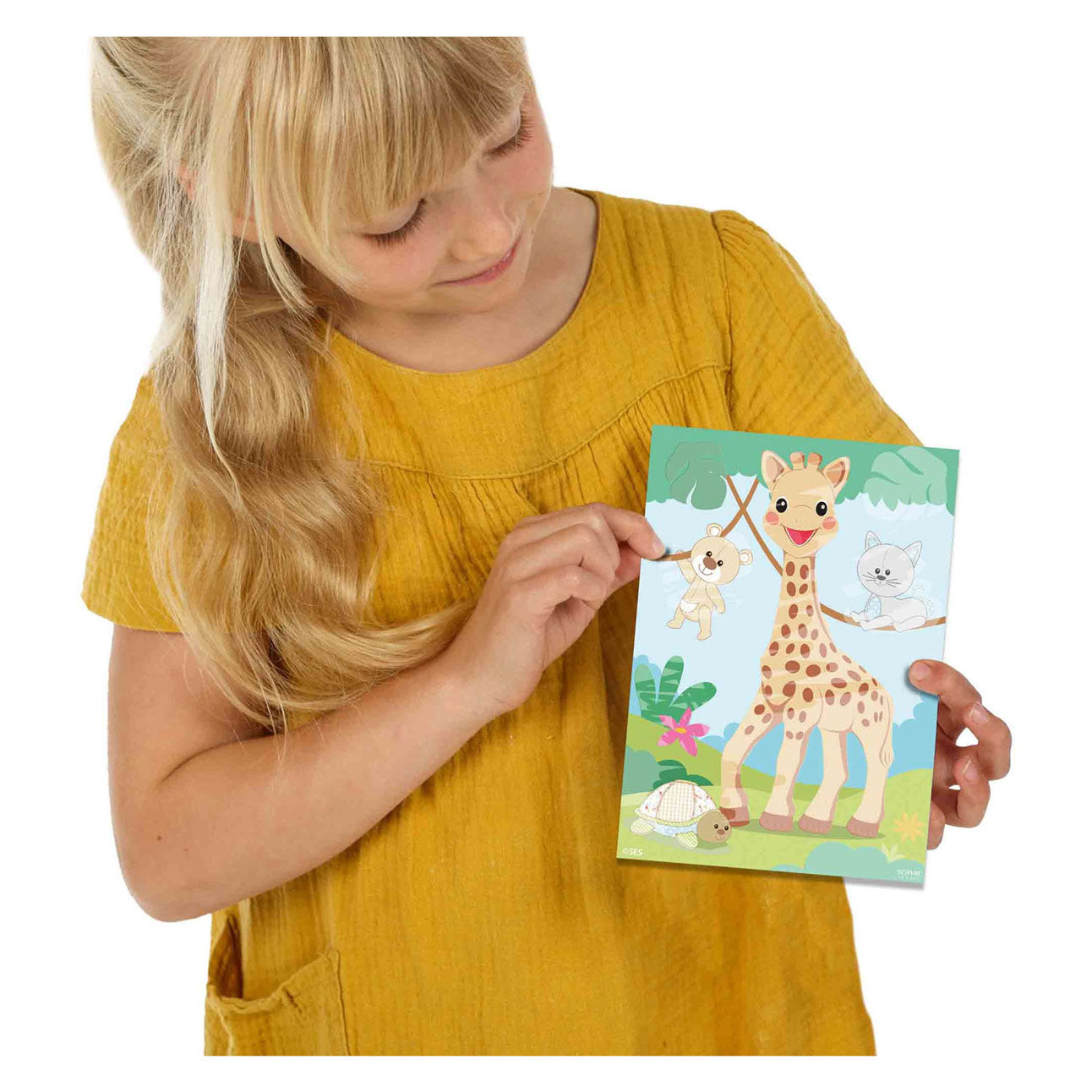 Ses i miei primi colori Sophie La Girafe con acqua