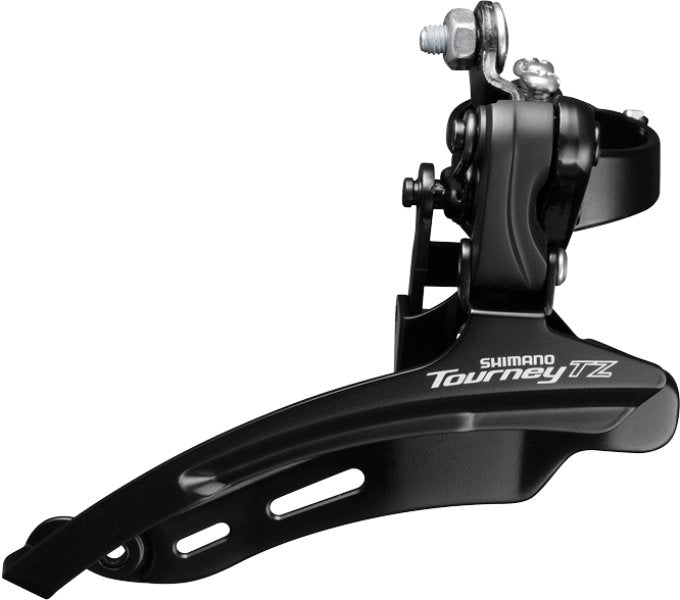 Shimano Voorkerailleur 6 Torney de 7 velocidades TZ FD-TZ510 Down Swing High Clamp Ø28.6 mm 48T