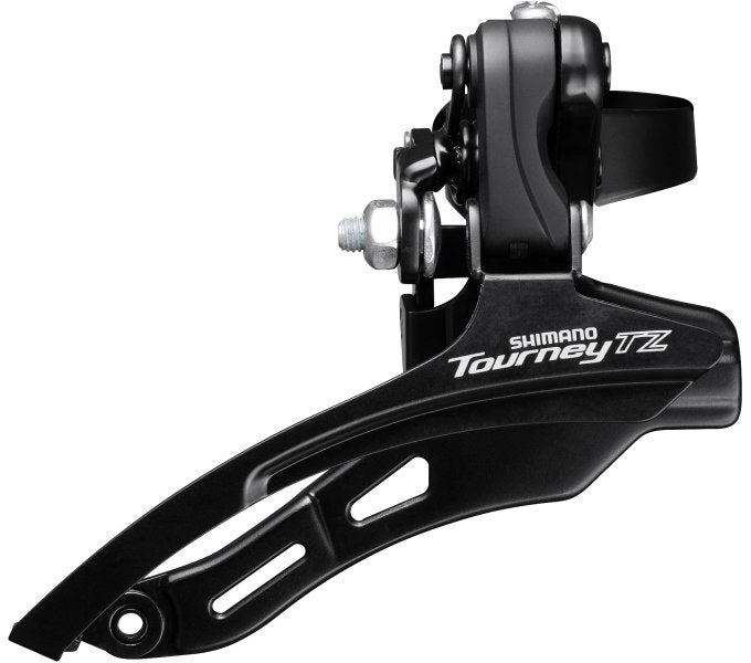Shimano Voorderailleur 6 7-speed Tourney TZ FD-TZ500 down swing top pull hoge klem ø28,6 mm 42T