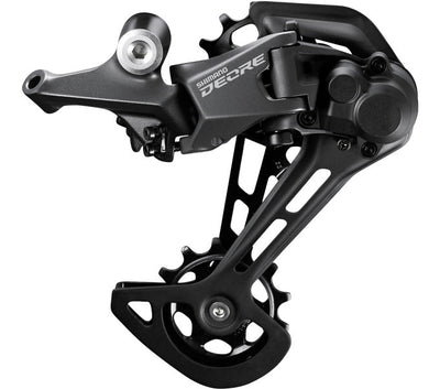 Shimano Achter derailleur a 11 velocità Deore M5100 SGS Assemblaggio diretto nero (imballaggio sul posto di lavoro)