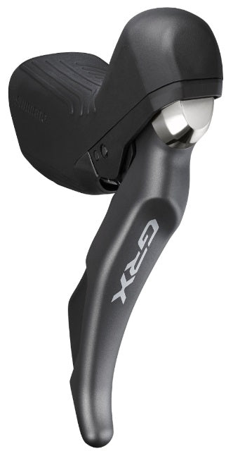 Verleller (derecha) con palanca de freno de 11 velocidades Shimano GRX ST-RX810 para freno de disco