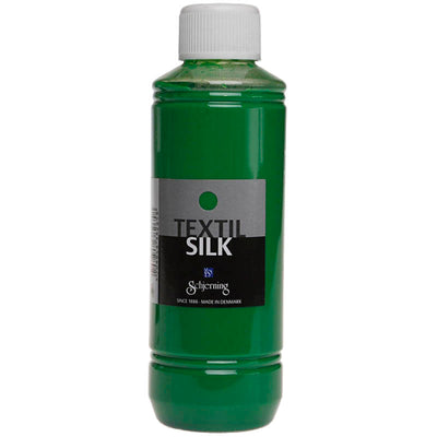 Schjerning Silk Paint cenere seta, verde brillante, 250 ml 1 bottiglia