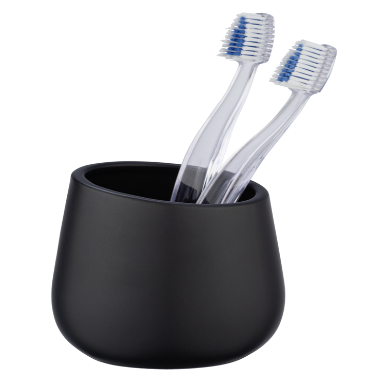 Wenko 1065609 - diente b.b. cerámica badi negro | 1 pieza