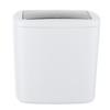 Wenko 1065669 - afvalemmer barc. l 8,5 ltr wit | 1 stuks